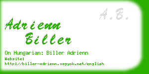 adrienn biller business card